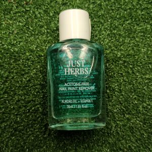 Just Herbs Acetone and Free Nail Paint Remover