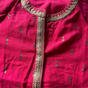 Rani Pink Kurta