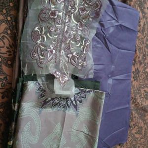 Pakistani Dupatta Suit With Patch Digital Print