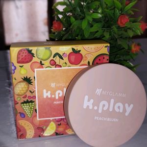 Myglamm K.Play Flavoured Blush - Sweet Peach