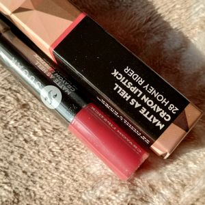 SUGAR Cosmetics Matte asHell LipCrayon-Honey Rider