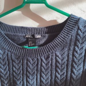 Navy Blue Sweater