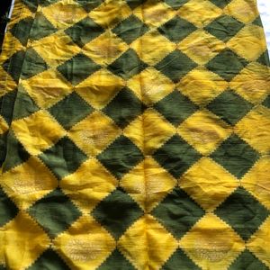 Yellow&Green Printed Saree(Women’s)