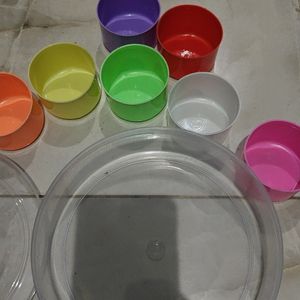 7 Pcs Masala Dani All Type Used With Container