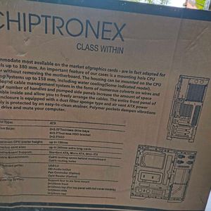 New Chiptronix Ghost Gnx100 Mod Tower Gaming Cabin