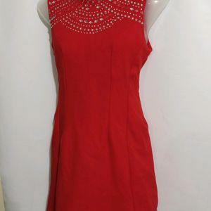 RED MINI BODYCON