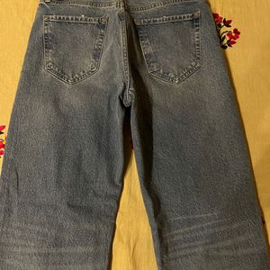 Zara Barrel Leg Jeans