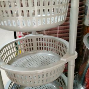 🤩3 Layer foldable Organiser basket ✨