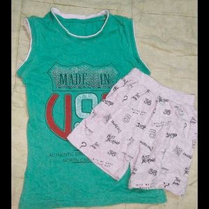 T.Shirt And Trouser For Boys