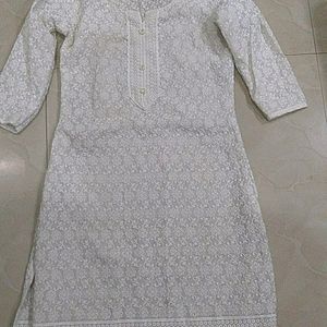 Chicken Cotton Kurti