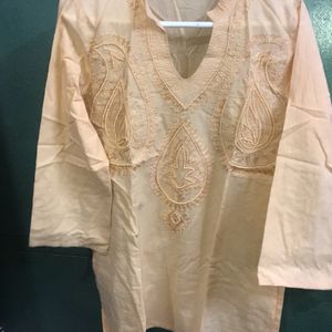 Kurti With Embroidery