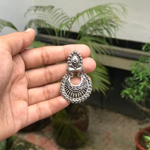 Traditional Silver Earrings