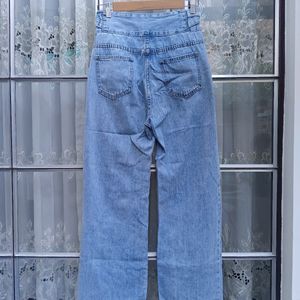 Imported Raw Hem Jean