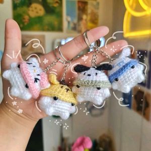 Cute Crochet Keychain!!