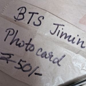 BTS Jimin Photocard