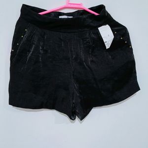 New Unused Black Hot Pant