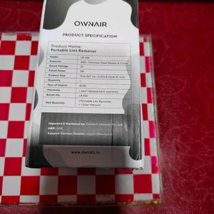 OWNAIR Portable Lint Remover