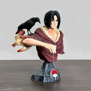 NARUTO ITACHI STONE BASE ACTION FIGURE 15cm