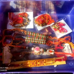 Rakhi Set Of 8( 1 Free)