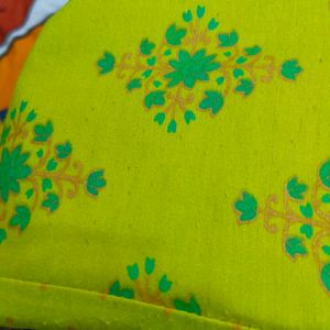 Yellow Green Kurta Set