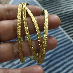 Gold Plated Bangles