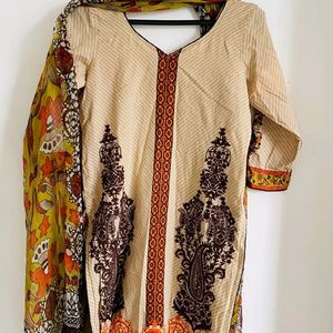 Readymade Embroidered Pakistani Suit