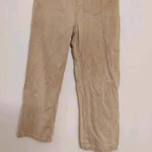 Urbanic Beige Straight Pant