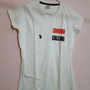 011 Hoseiry White Tshirt For Girls