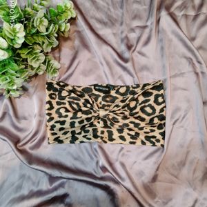 Animal Print Tube Top