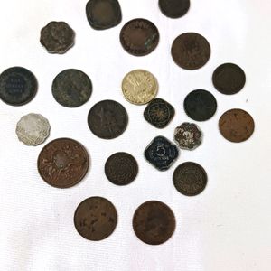 Old Coins Totally 20 Coins