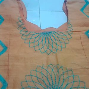 Catchy Orange Kurti