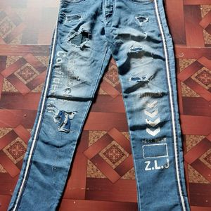 Price Drop For Today Denim Jeans Damaged Style