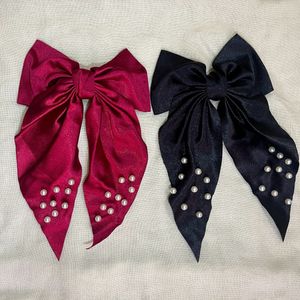 Silk Bow Clips