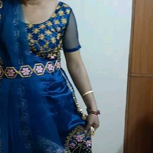 Blue Lehenga