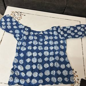 Blue Kurti