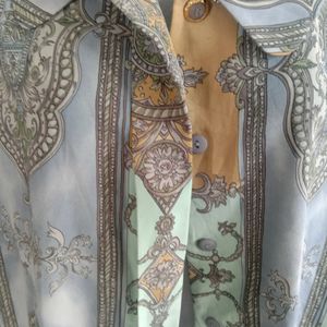 Vintage Print Shirt