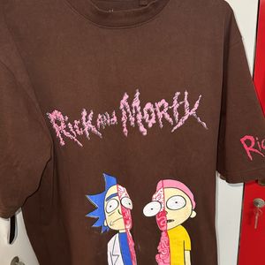 Rick And Mortyy Oversized T-Shirt