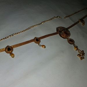 Golden Diamond Studed Kamarband