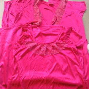 2pcs Nighty Mahenta Colour