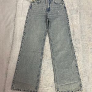 H&M Wide Leg Denim