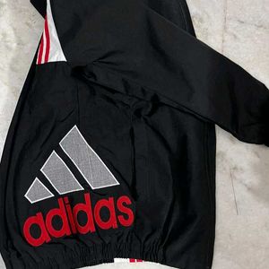 ADIDAS BLACK WINDCHEATER JACKET