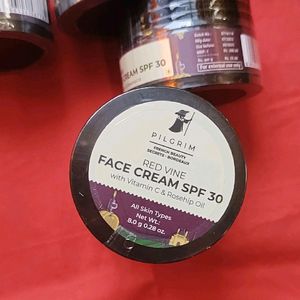 Pack Of 5 Pilgrim Red Wine Face Cream