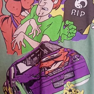 Back Print Crop Tshirt (Scooby Doo)🐶