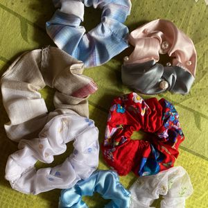 Scrunchie Pack Of 7