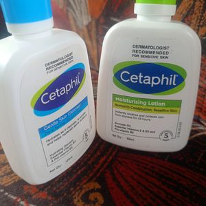 Cetaphil Gentle Skin Cleanser And Lotion