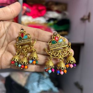 4 Pair Of Earrings