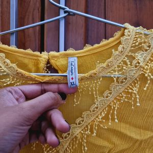 Mustard Yellow LEE COOPER top