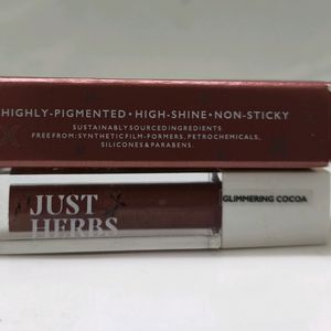 Just Herbs Lipgloss (Glimmering Cocoa)