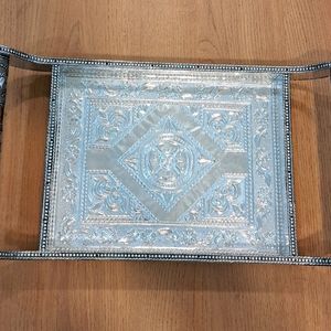 New Silver Royal Look Tray Antique