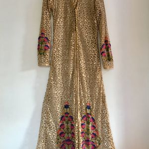 Embroidery Kurta (Golden/Tan Colour)
